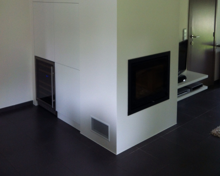 Project 5: Ingemaakte kast in living